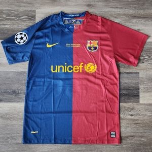 Barcelona 08-09 Home #14 HENRY Size XL(EU)/L(US)